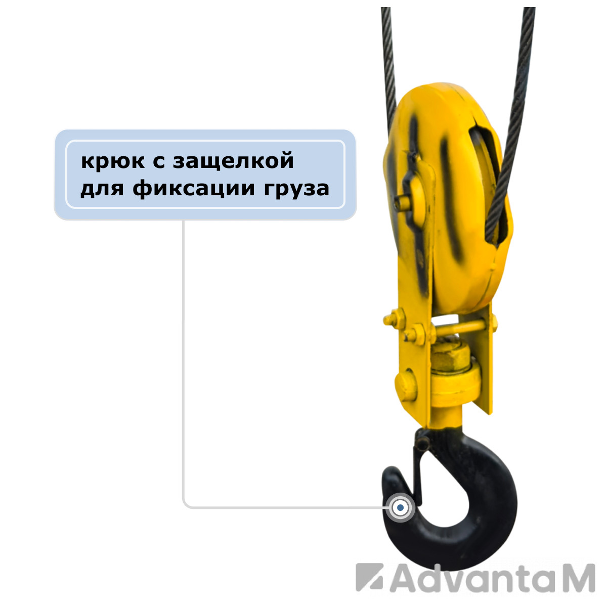 Таль электрическая канатная  (380В) GEARSEN CD 0,5т, 6м - 4