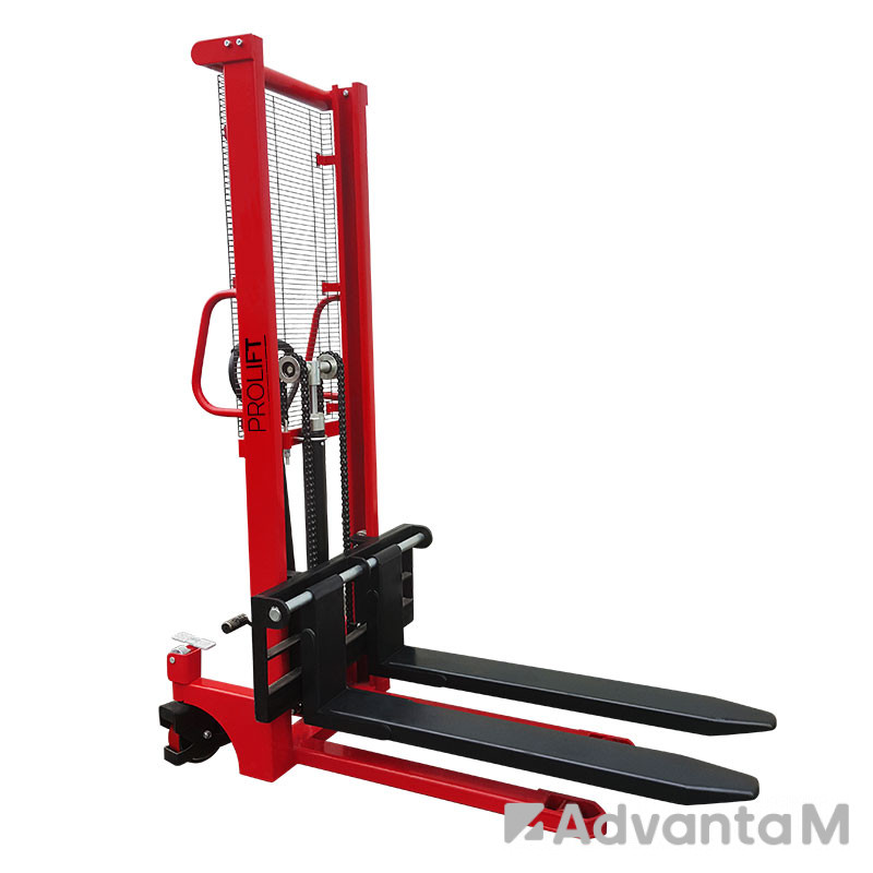 Ручной гидравлический штабелер PROLIFT SDF 1516 - 1500 кг 1,6 м - 1