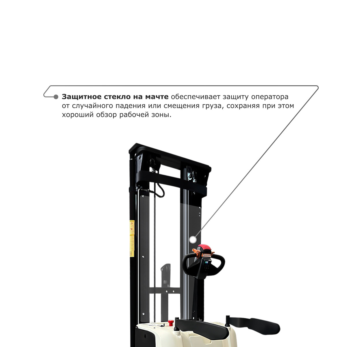 7 - Самоходный электроштабелер PROLIFT M2 SDK 2045