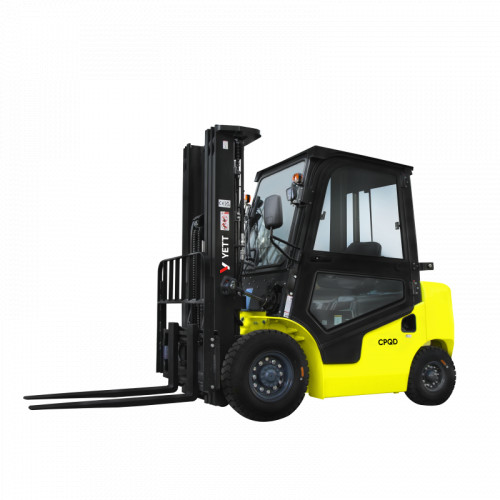 Бензиновый погрузчик с кабиной YETT CPQD25-RCK2-M300-3W-K